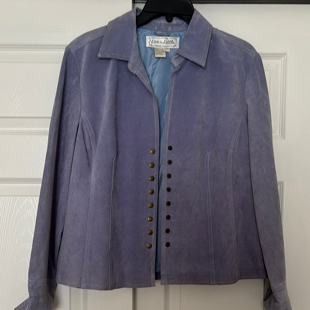100% leather Jacket in large $30
